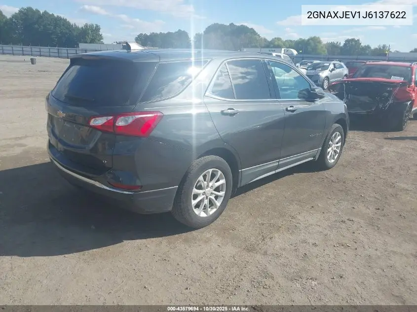 2GNAXJEV1J6137622 2018 Chevrolet Equinox Lt