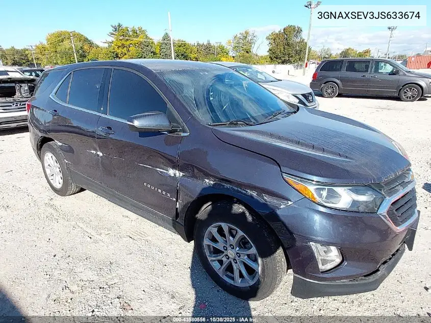 3GNAXSEV3JS633674 2018 Chevrolet Equinox Lt