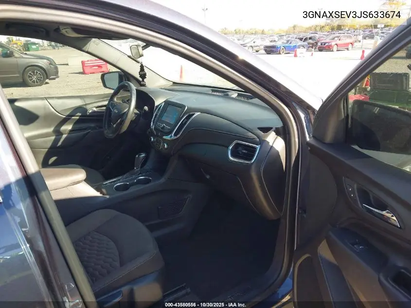 3GNAXSEV3JS633674 2018 Chevrolet Equinox Lt