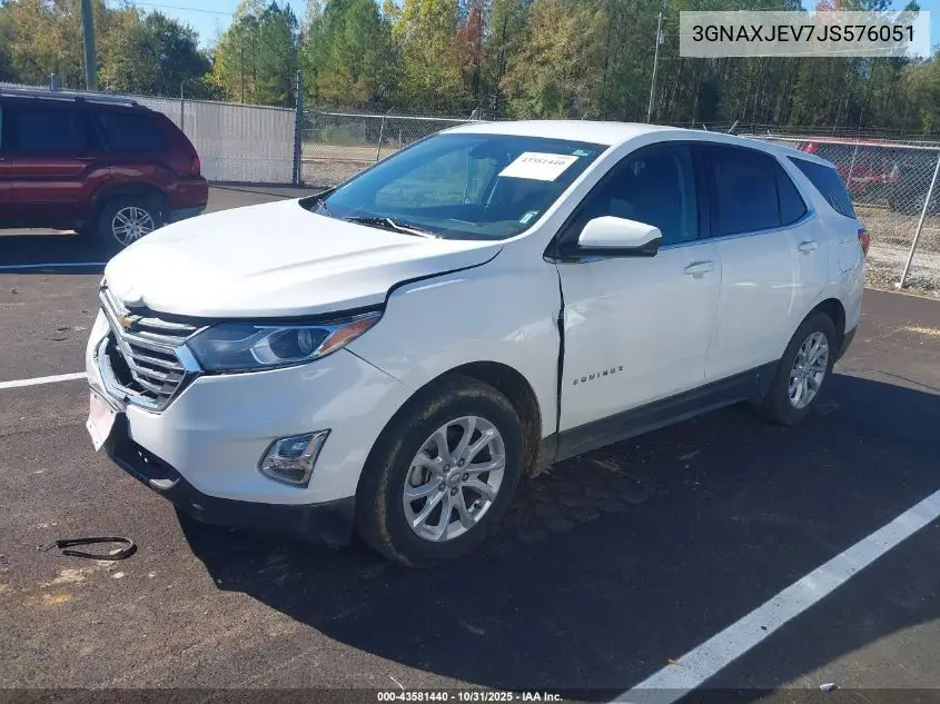 3GNAXJEV7JS576051 2018 Chevrolet Equinox Lt