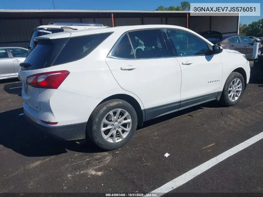 3GNAXJEV7JS576051 2018 Chevrolet Equinox Lt