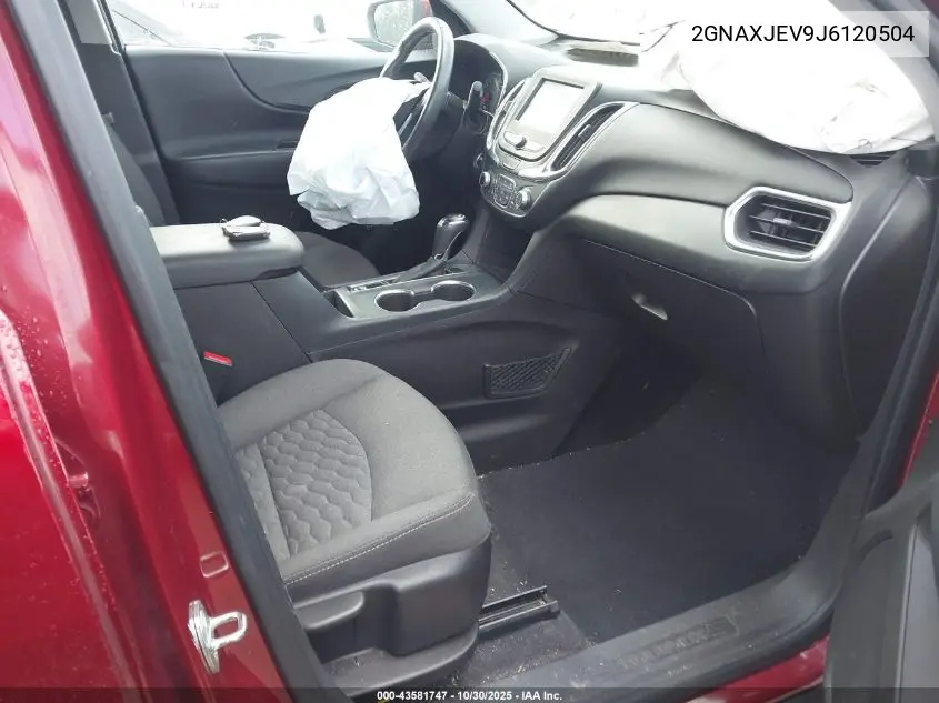 2GNAXJEV9J6120504 2018 Chevrolet Equinox Lt