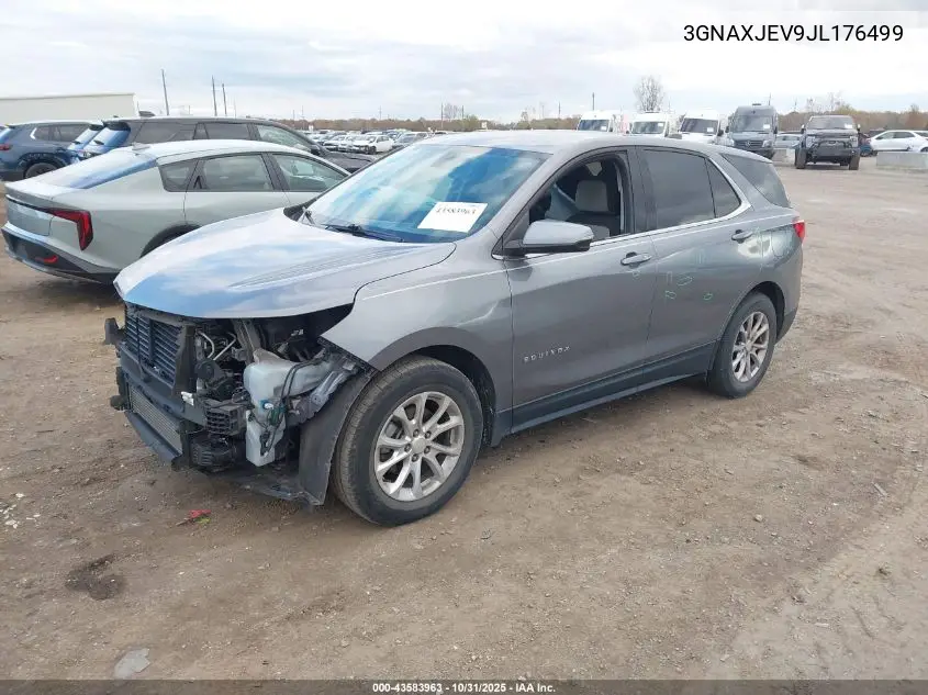 3GNAXJEV9JL176499 2018 Chevrolet Equinox Lt