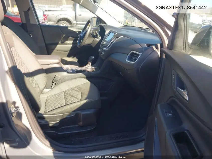 3GNAXTEX1JS641442 2018 Chevrolet Equinox Lt
