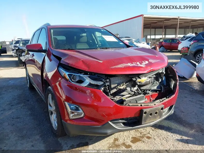 3GNAXKEX6JL399980 2018 Chevrolet Equinox Lt