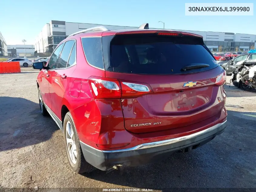 3GNAXKEX6JL399980 2018 Chevrolet Equinox Lt