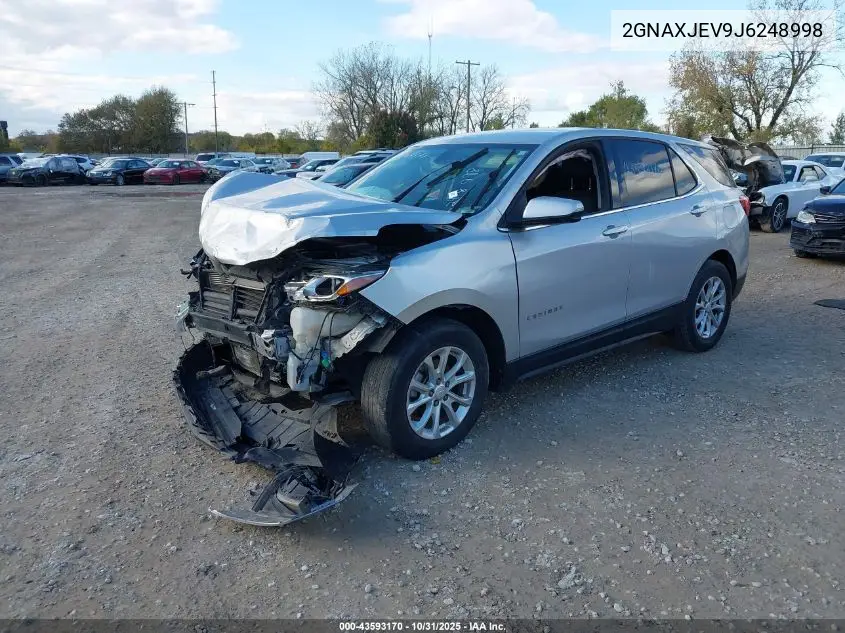 2GNAXJEV9J6248998 2018 Chevrolet Equinox Lt