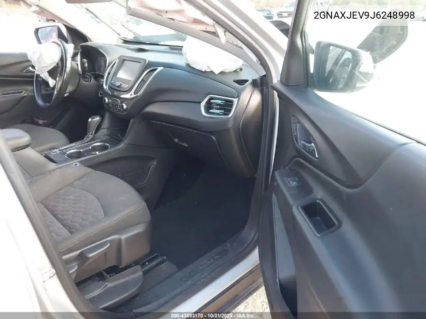 2GNAXJEV9J6248998 2018 Chevrolet Equinox Lt