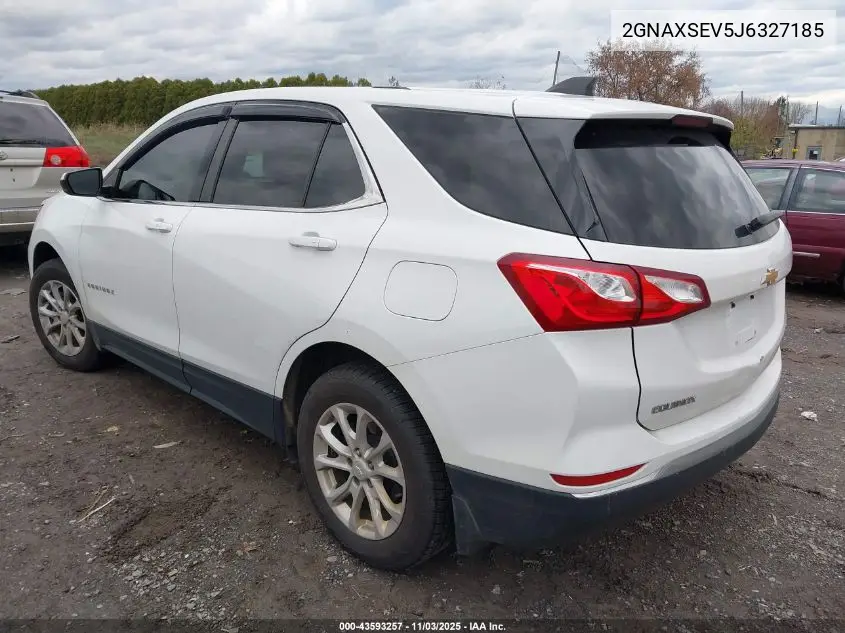 2GNAXSEV5J6327185 2018 Chevrolet Equinox Lt