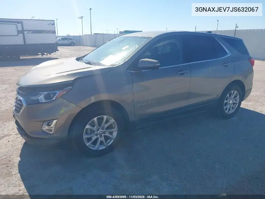 3GNAXJEV7JS632067 2018 Chevrolet Equinox Lt