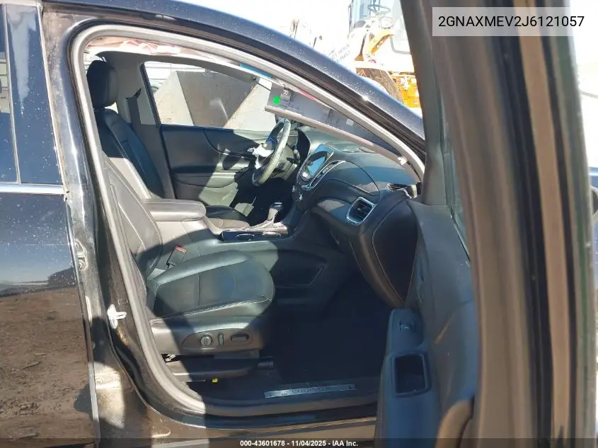 2GNAXMEV2J6121057 2018 Chevrolet Equinox Premier