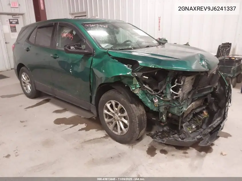 2GNAXREV9J6241337 2018 Chevrolet Equinox Ls