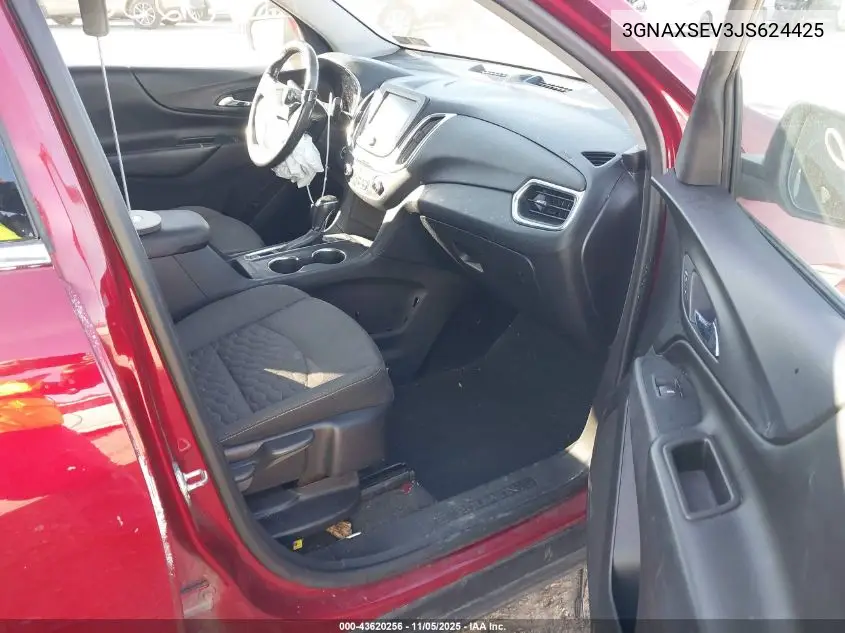 3GNAXSEV3JS624425 2018 Chevrolet Equinox Lt