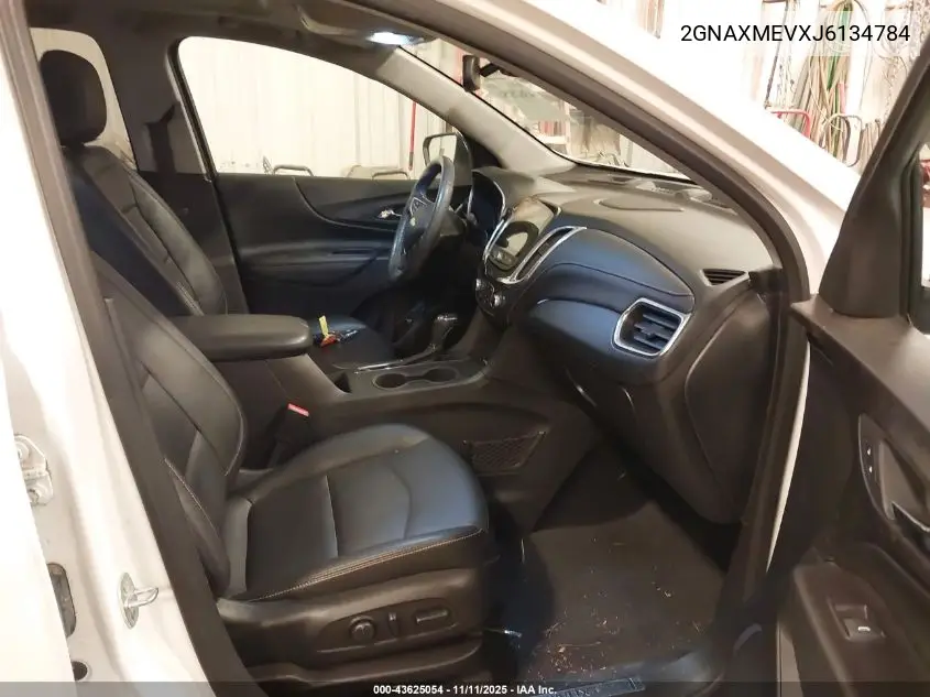 2GNAXMEVXJ6134784 2018 Chevrolet Equinox Premier