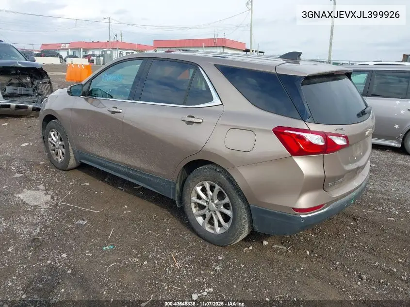 3GNAXJEVXJL399926 2018 Chevrolet Equinox Lt