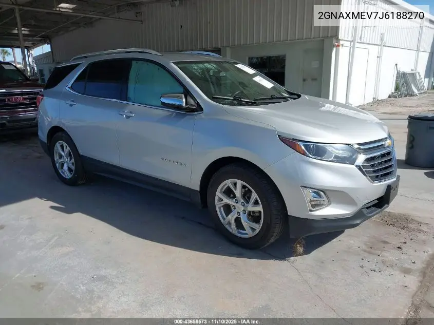 2GNAXMEV7J6188270 2018 Chevrolet Equinox Premier