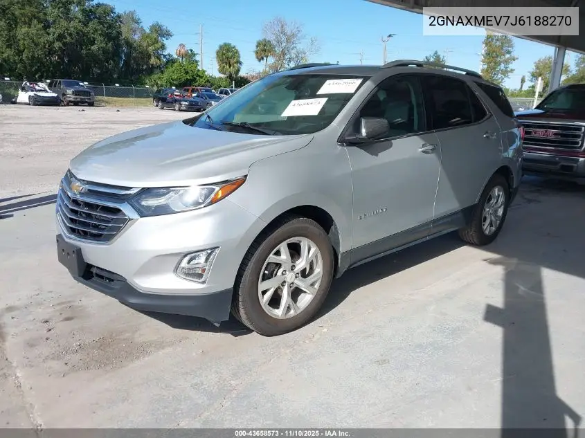 2GNAXMEV7J6188270 2018 Chevrolet Equinox Premier
