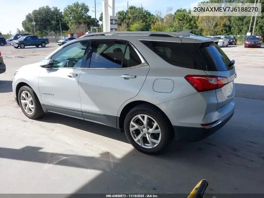 2GNAXMEV7J6188270 2018 Chevrolet Equinox Premier