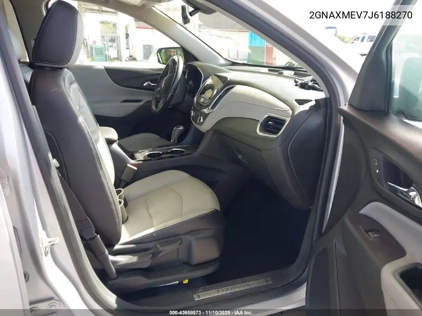 2GNAXMEV7J6188270 2018 Chevrolet Equinox Premier