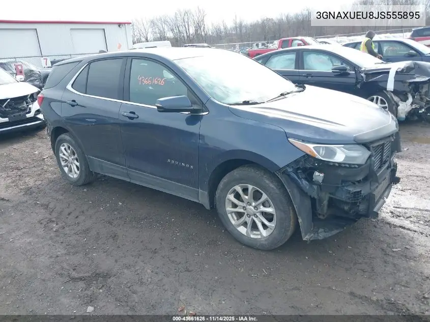 3GNAXUEU8JS555895 2018 Chevrolet Equinox Lt