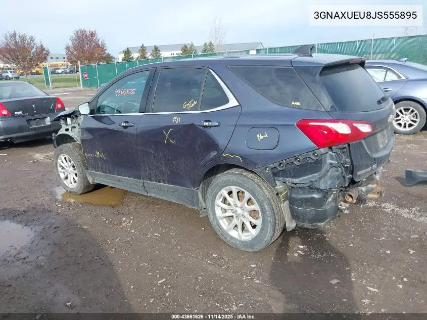 3GNAXUEU8JS555895 2018 Chevrolet Equinox Lt
