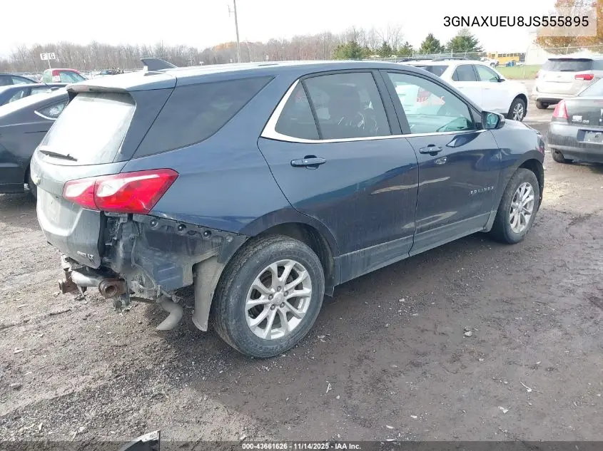 3GNAXUEU8JS555895 2018 Chevrolet Equinox Lt
