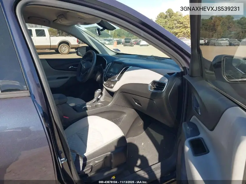 3GNAXHEVXJS539231 2018 Chevrolet Equinox Ls