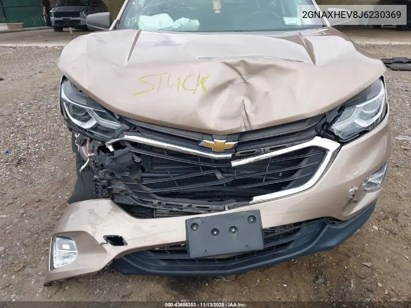 2GNAXHEV8J6230369 2018 Chevrolet Equinox Ls