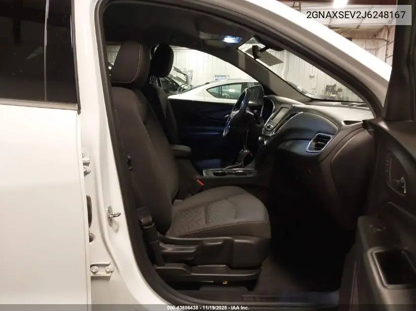 2GNAXSEV2J6248167 2018 Chevrolet Equinox Lt