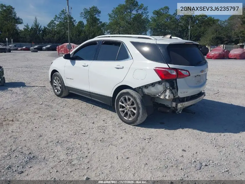 2GNAXSEV3J6235797 2018 Chevrolet Equinox Lt