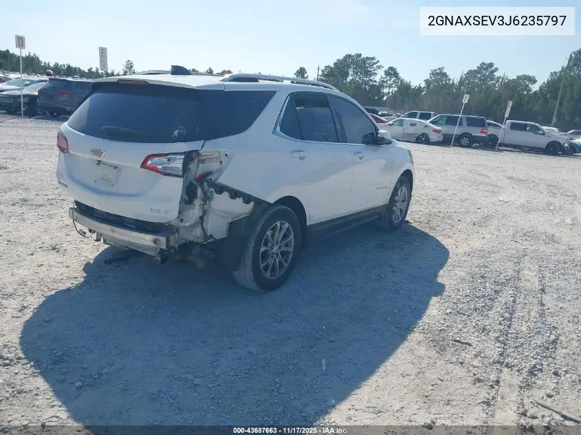 2GNAXSEV3J6235797 2018 Chevrolet Equinox Lt