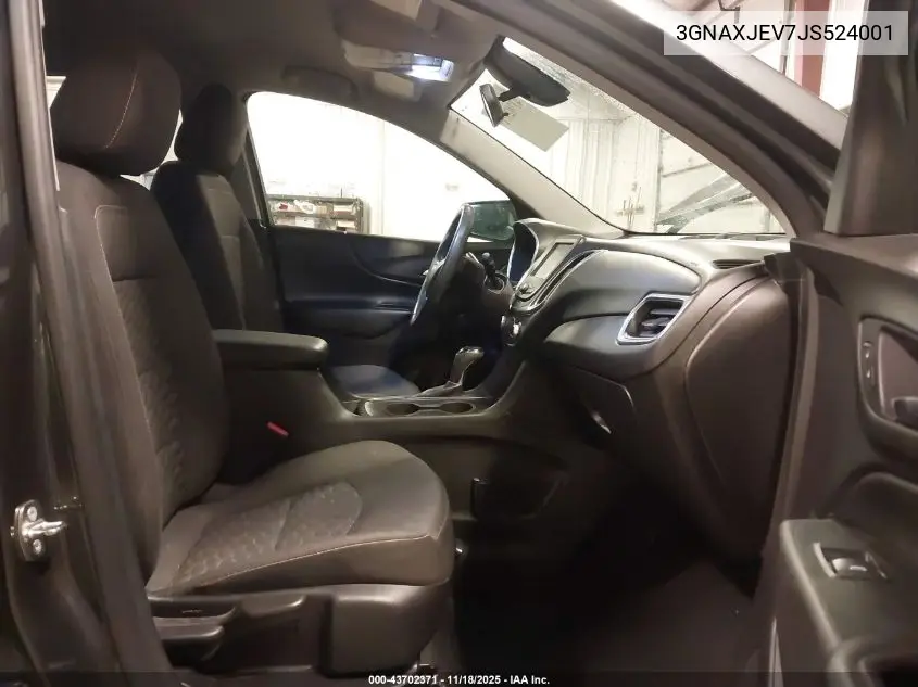 3GNAXJEV7JS524001 2018 Chevrolet Equinox Lt