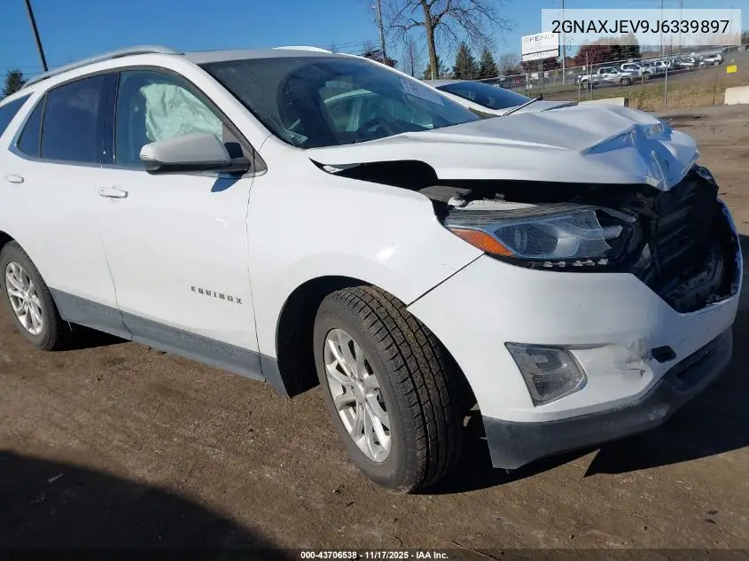 2GNAXJEV9J6339897 2018 Chevrolet Equinox Lt