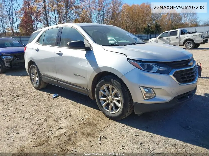 2GNAXGEV9J6207208 2018 Chevrolet Equinox L