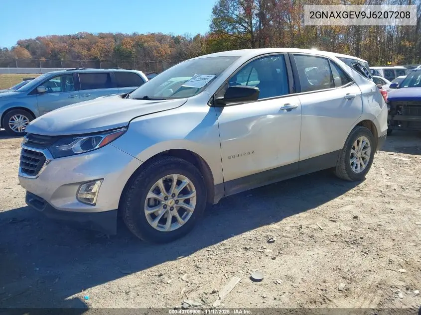 2GNAXGEV9J6207208 2018 Chevrolet Equinox L