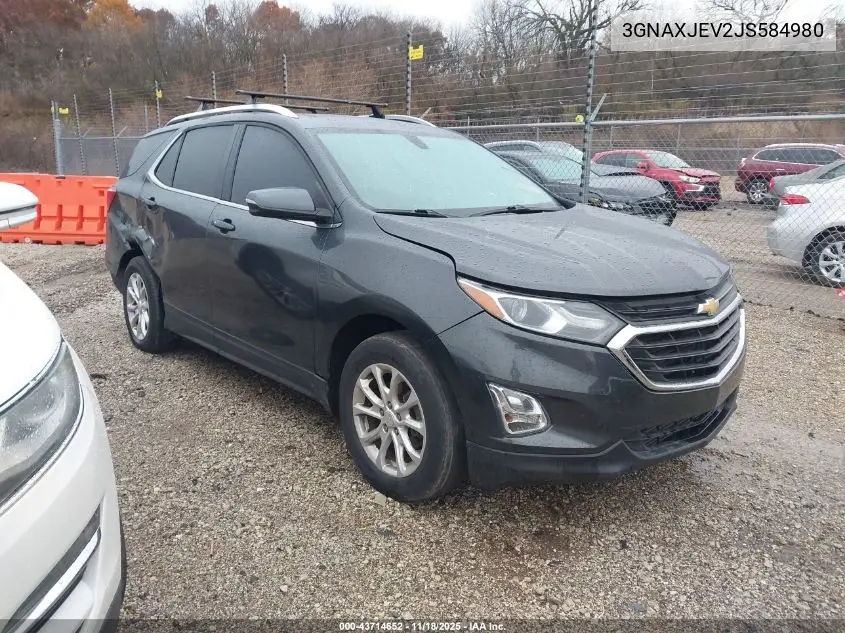 3GNAXJEV2JS584980 2018 Chevrolet Equinox Lt