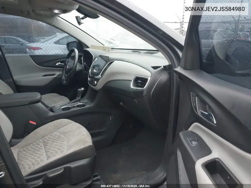 3GNAXJEV2JS584980 2018 Chevrolet Equinox Lt