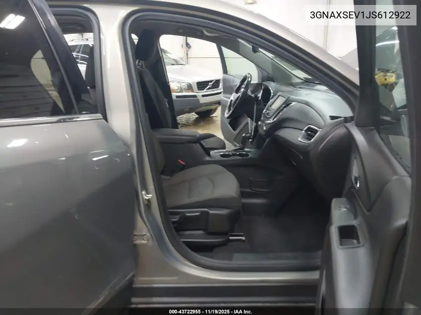 3GNAXSEV1JS612922 2018 Chevrolet Equinox Lt