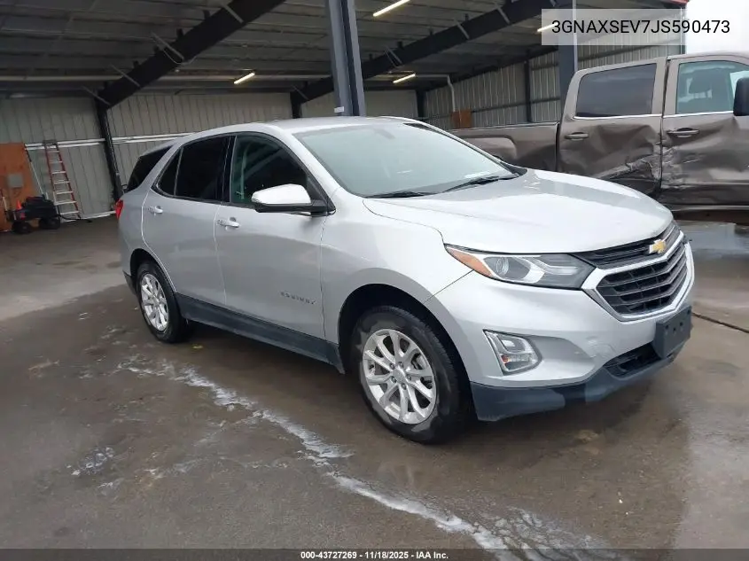 3GNAXSEV7JS590473 2018 Chevrolet Equinox Lt