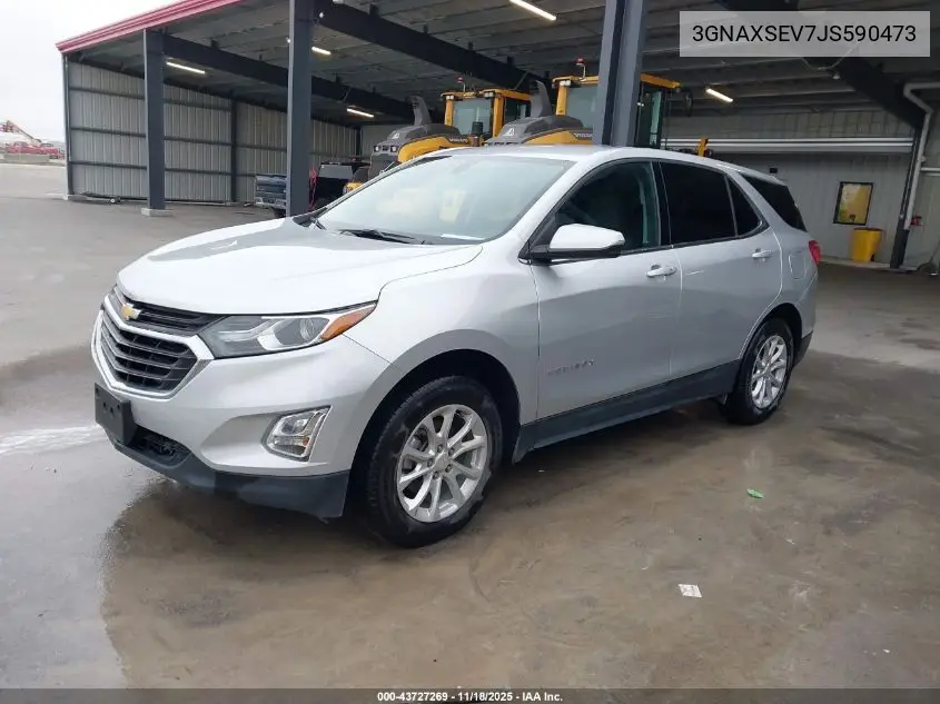 3GNAXSEV7JS590473 2018 Chevrolet Equinox Lt