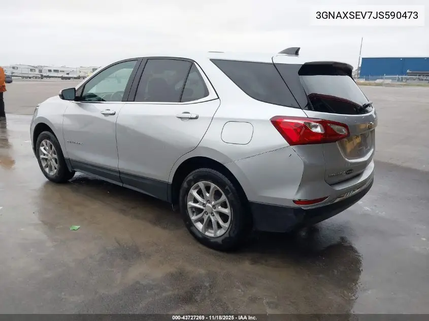 3GNAXSEV7JS590473 2018 Chevrolet Equinox Lt