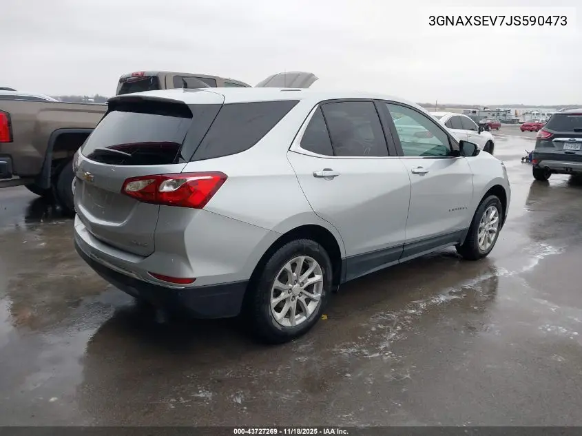 3GNAXSEV7JS590473 2018 Chevrolet Equinox Lt
