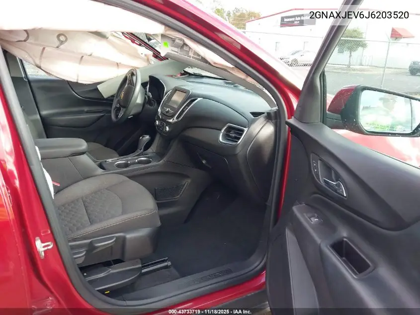 2GNAXJEV6J6203520 2018 Chevrolet Equinox Lt