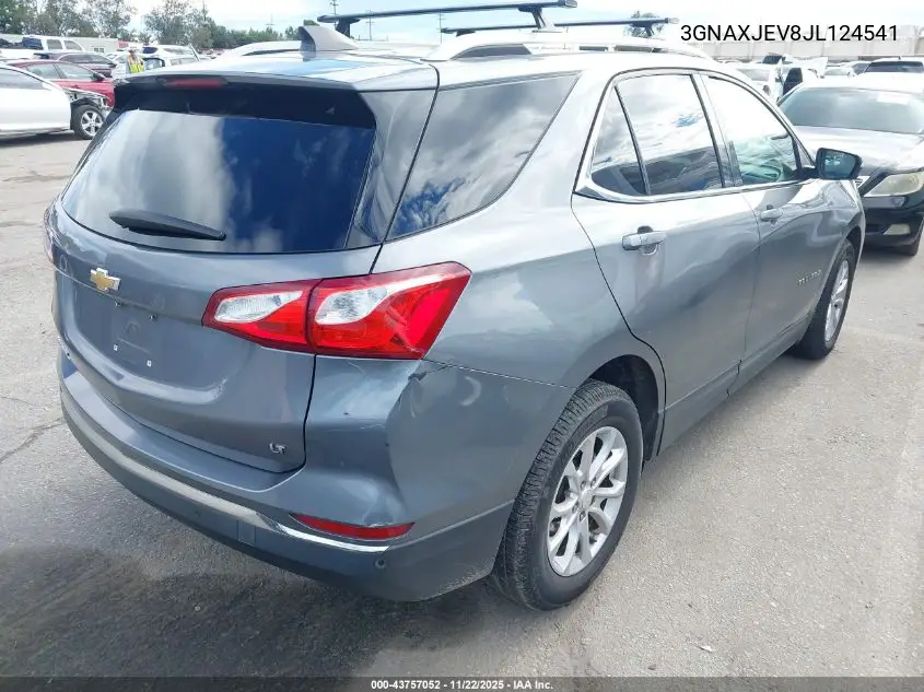 3GNAXJEV8JL124541 2018 Chevrolet Equinox Lt