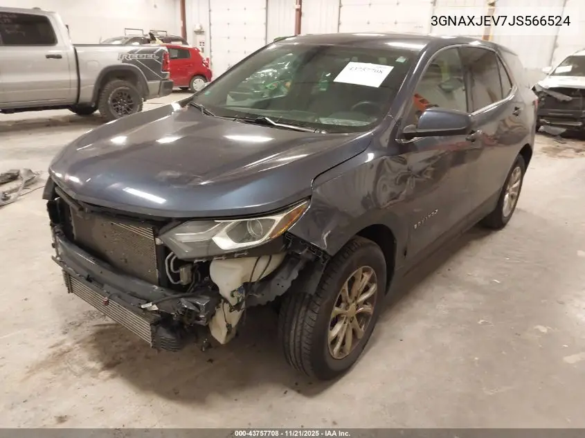 3GNAXJEV7JS566524 2018 Chevrolet Equinox Lt