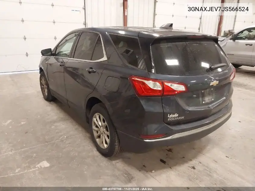3GNAXJEV7JS566524 2018 Chevrolet Equinox Lt