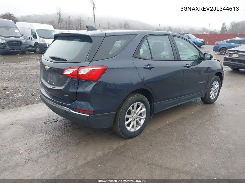 3GNAXREV2JL344613 2018 Chevrolet Equinox Ls