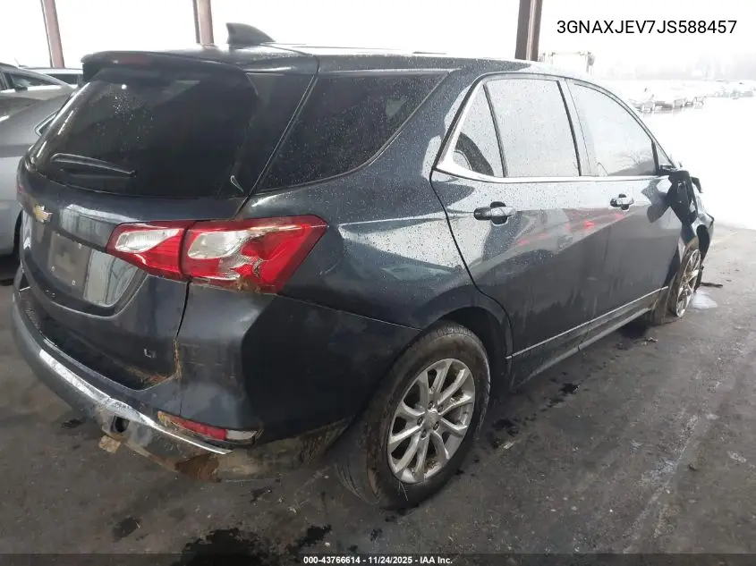 3GNAXJEV7JS588457 2018 Chevrolet Equinox Lt