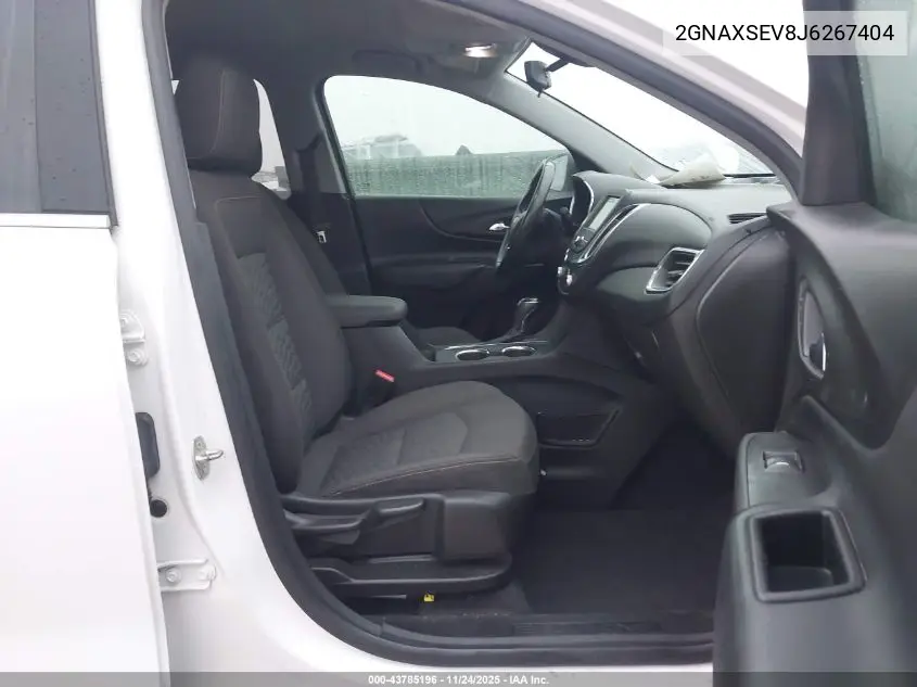 2GNAXSEV8J6267404 2018 Chevrolet Equinox Lt