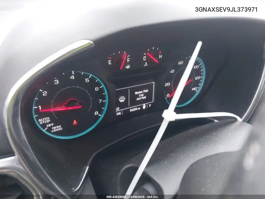 3GNAXSEV9JL373971 2018 Chevrolet Equinox Lt